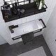Grossman Мебель для ванной Метрис 50 R черная – картинка-13